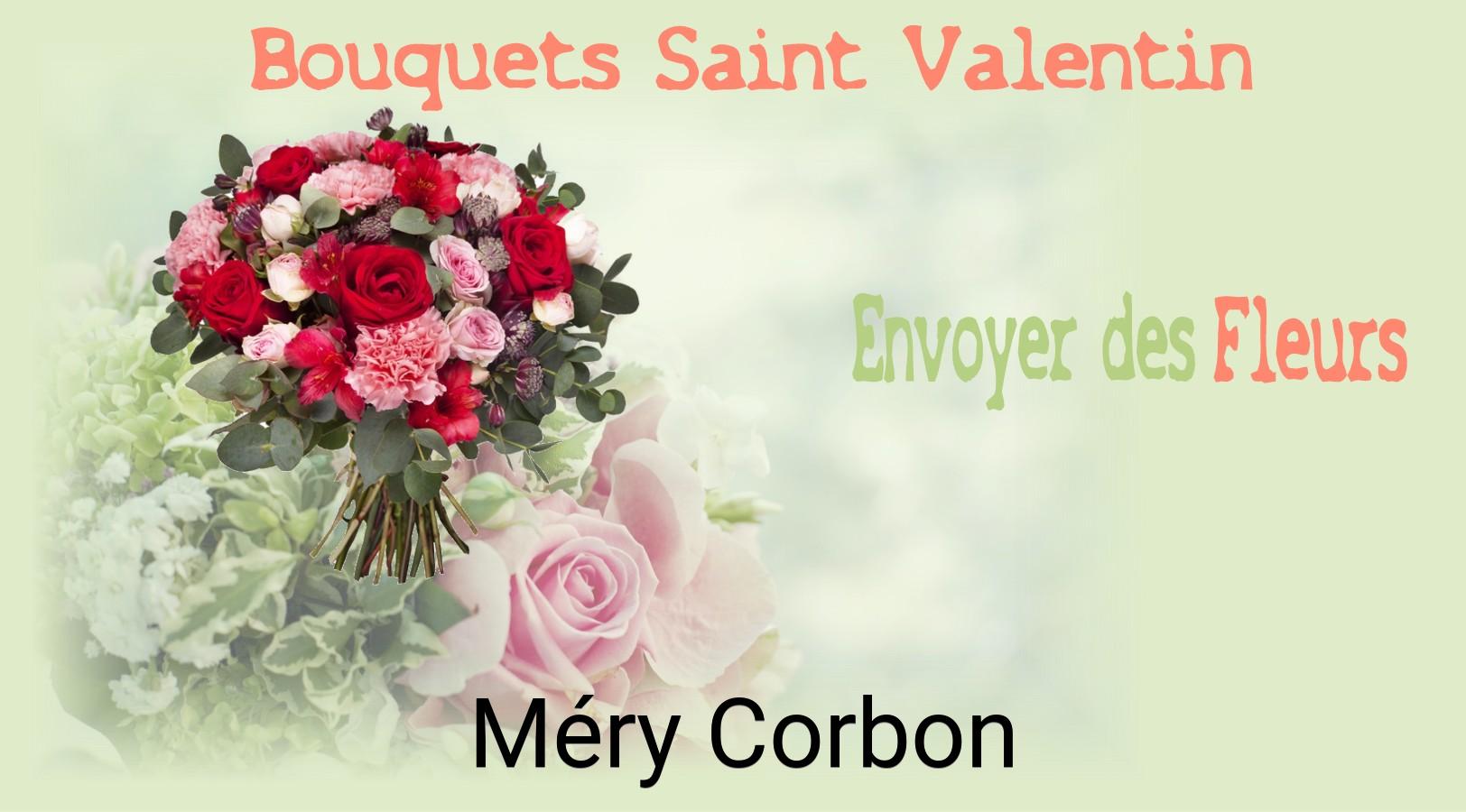 Roses de Saint-Valentin livrées à Méry-Corbon